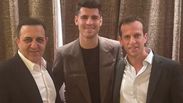 Alvaro Morata Galatasaray'da! İşte transferin ilk fotoğrafı...