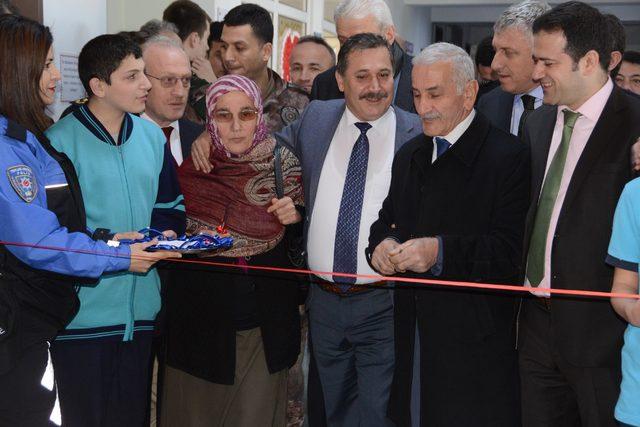 Şehit Polis Necmi Çakır'ın adı kütüphanede yaşayacak