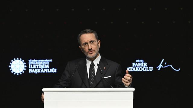 İletişim Başkanı Altun 'hedefi' açıkladı: 'Sanatçılarımızın gücüyle bunu başarabiliriz'