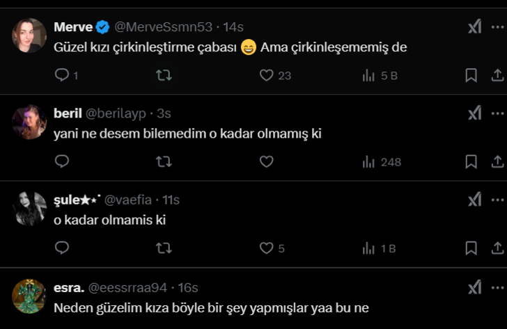 Kızılcık Şerbeti’nin Doğa’sı Sıla Türkoğlu sarı kaşlarıyla gündemde! Elle için cesur pozlar... G2