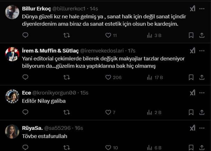 Kızılcık Şerbeti’nin Doğa’sı Sıla Türkoğlu sarı kaşlarıyla gündemde! Elle için cesur pozlar... G3