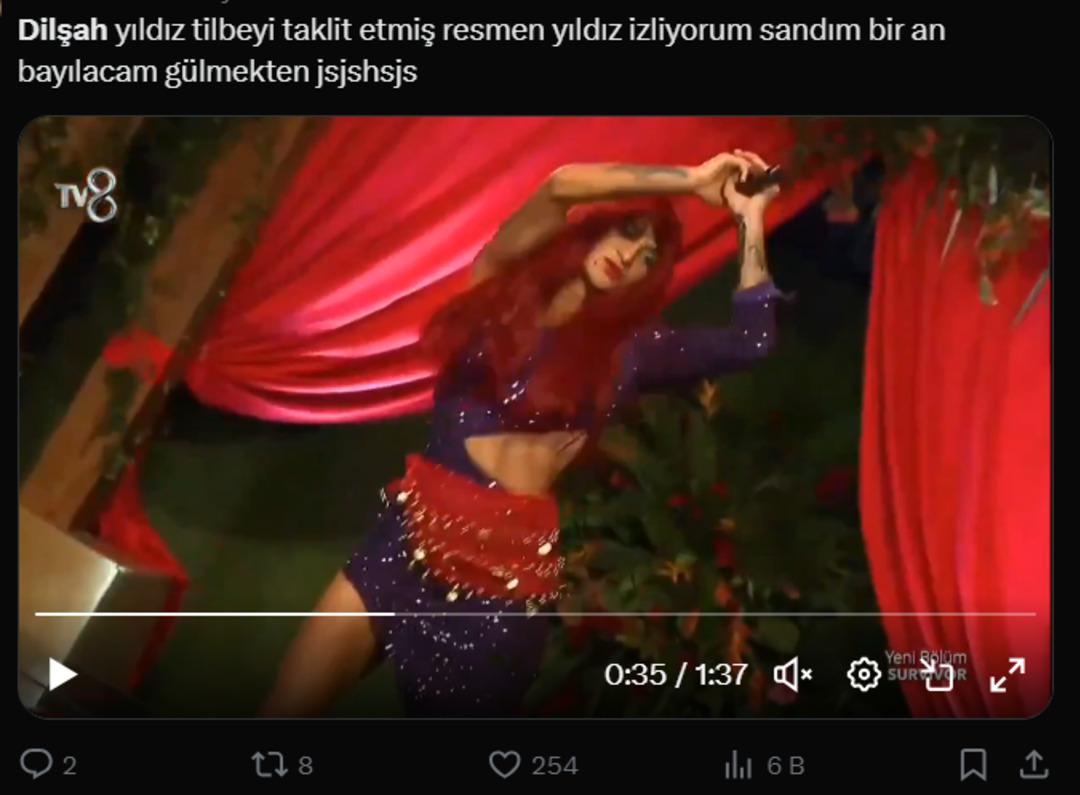 Survivor Dilşah, Yıldız Tilbe dansıyla kırdı geçirdi! "Gülmekten bayılacağım" 2