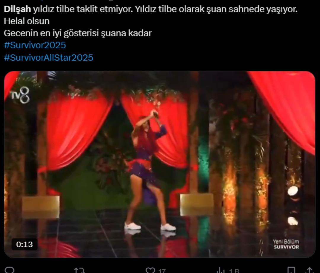 Survivor Dilşah, Yıldız Tilbe dansıyla kırdı geçirdi! "Gülmekten bayılacağım" 3