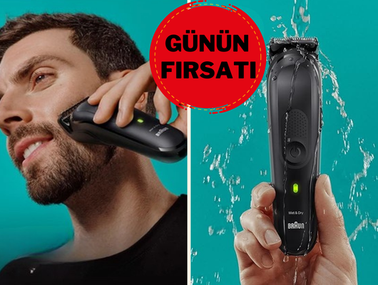 Tek cihazla tüm bakımınızı yapın! Braun Series 7 MGK7470 Bakım Kiti indirime girdi