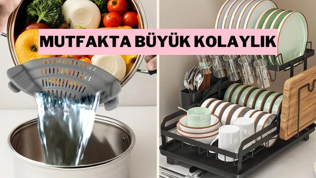 TEMU'dan mutfağınıza pratiklik ve düzen getirecek viral ürünler