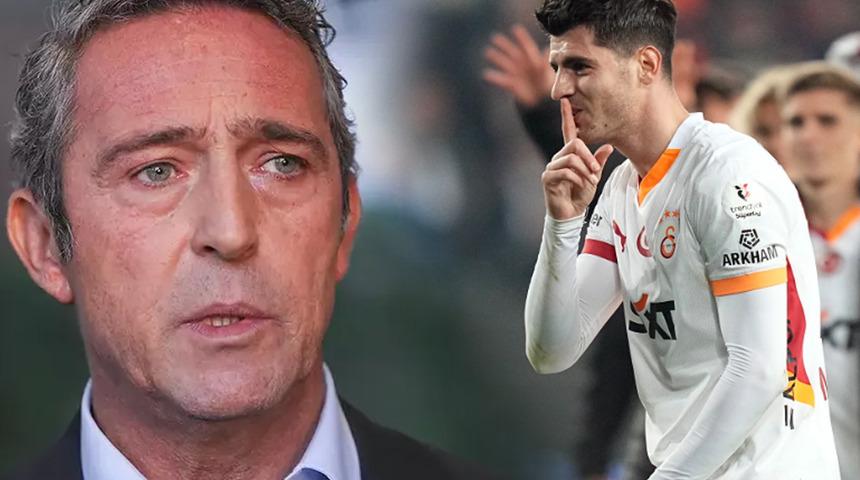 Fenerbahçe'nin paylaşımına Galatasaray'dan Morata'lı cevap! "Utanmanızı beklemiyoruz..."