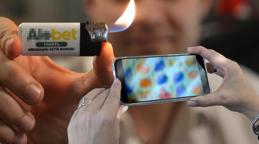 Yasa dışı bahiste akılalmaz reklam tuzağı... Ceza yememek için çakmaklara bastırmışlar!