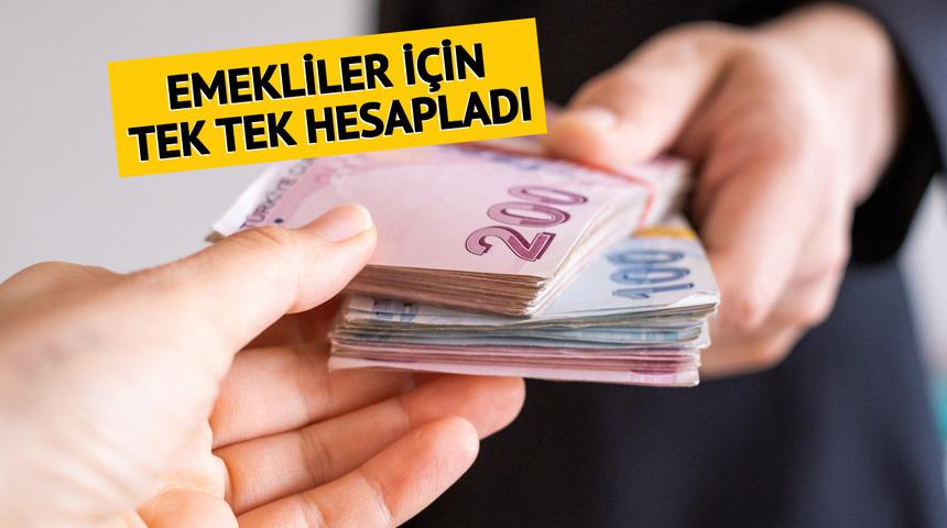 Emekliler için '223 bin TL'lik' çözüm! Merak edilen formülü hesapladı 'En azından son bir kez...'
