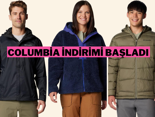 Mont, polar, bot... Outdoor giyimin yıldızı Columbia'da fırsat zamanı