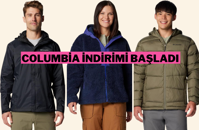 Fırsat alarmı! Outdoor giyimin yıldızı Columbia'da kaçırılmayacak indirimler başladı