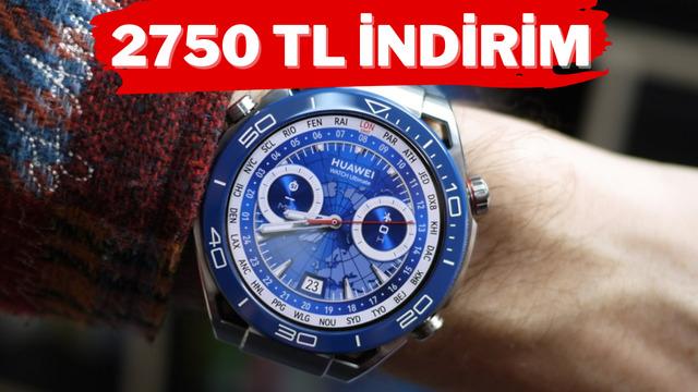 Alın ve yıllarca kullanın! Huawei Watch Ultimate Akıllı Saat günün fırsat ürünü oldu