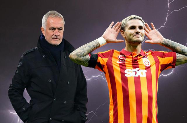 The Crying One" Icardi'den Mourinho'ya gönderme! Fenerbahçe taraftarı tepki gösterdi