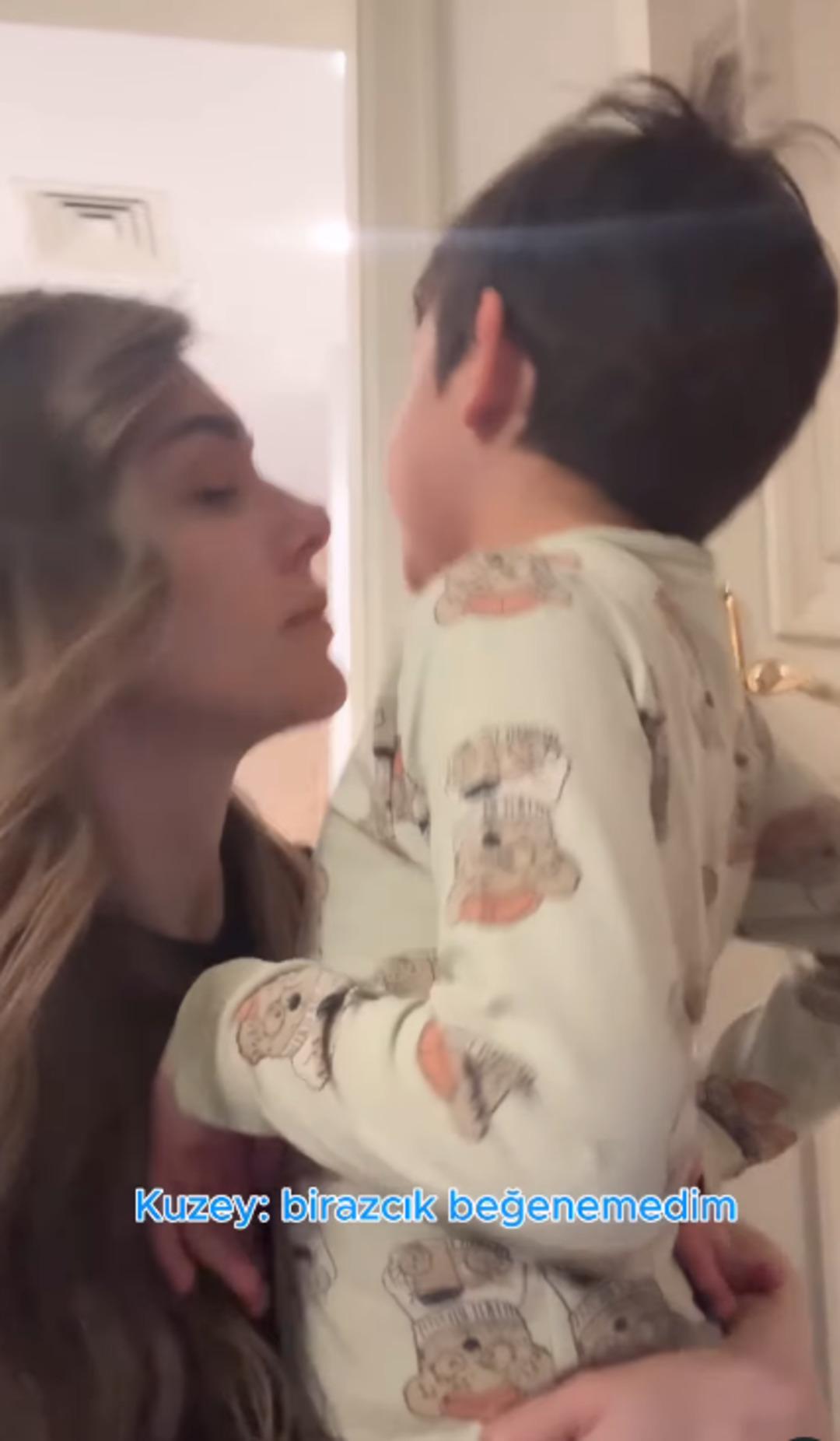 Berfu Yenenler saç rengini değiştirdi! Küçük oğlu açık açık söyledi: "Birazcık beğenmedim" 1