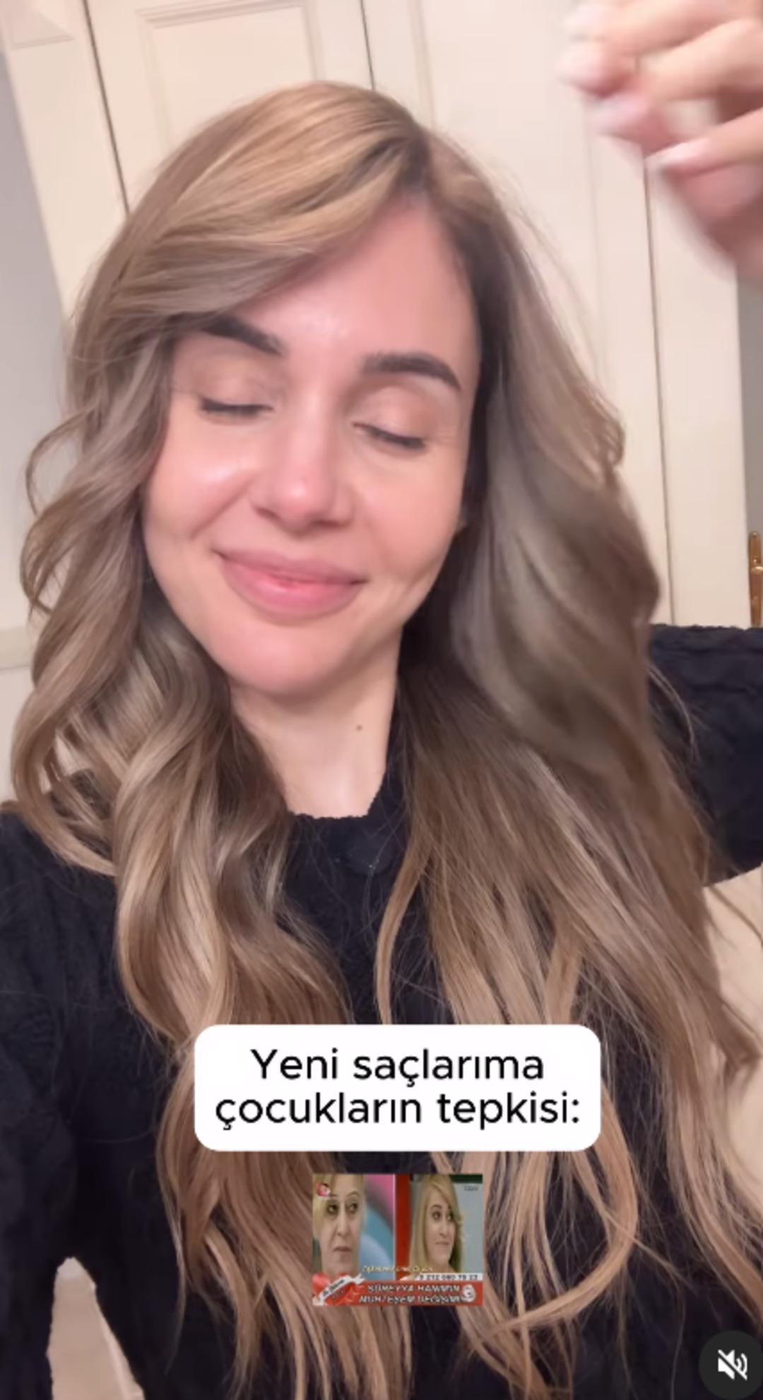 Berfu Yenenler saç rengini değiştirdi! Küçük oğlu açık açık söyledi: "Birazcık beğenmedim" 3