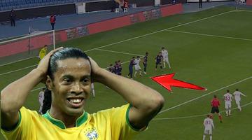 Ronaldinho görse kıskanır! Türkiye Kupası'nda frikikten öyle bir gol attı ki...