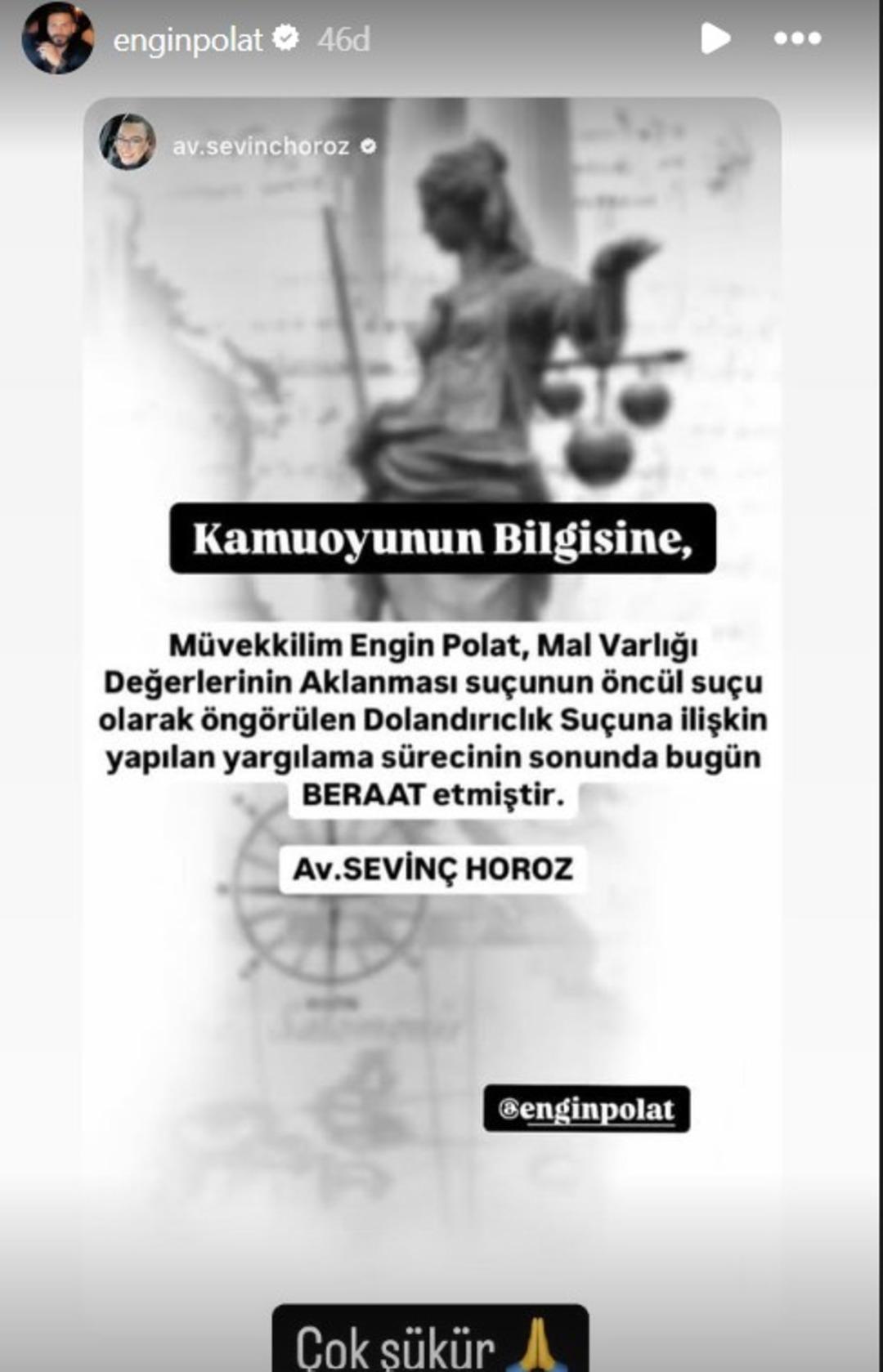 Dilan Polat ın kocası Engin Polat için karar verildi! Avukatı yayınladı 3