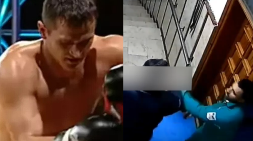Dünya şampiyonu kick bokscu cami görevlisini öldüresiye dövdü! Felç bıraktı, tutuklandı
