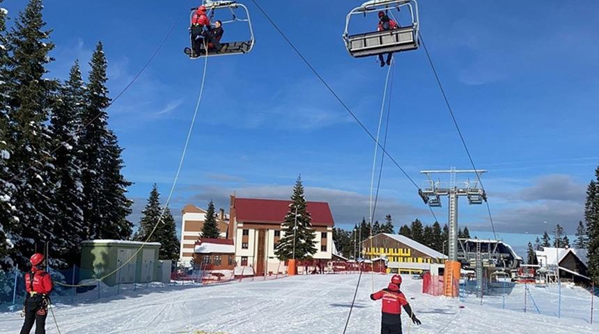 Ilgaz Dağı'ndaki o tesiste telesiyej kapatıldı!