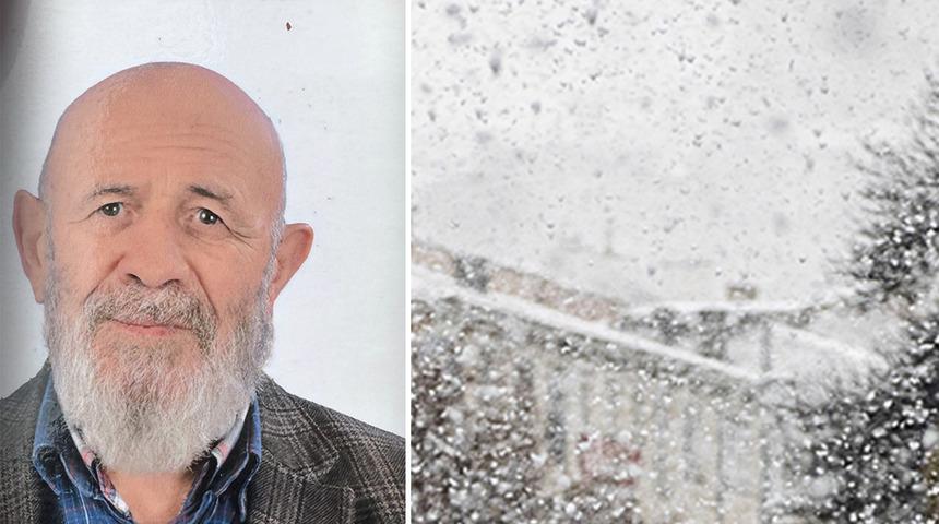 Eski belediye başkanı feci şekilde can verdi! Kar yağışını izlemek isterken 2. kattan düştü