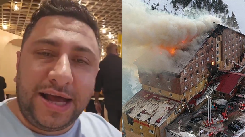 Bolu yangınını hatırlattı! Katar'daki bir Türk vatandaşı ampul değiştirmek için alınan güvenlik önlemini paylaştı gündem oldu! 