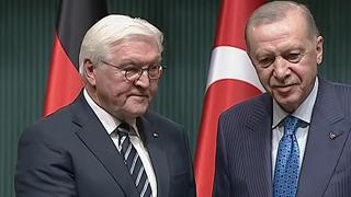 Cumhurbaşkanı Erdoğan, Steinmeier ile görüştü! Gazze mesajı: 'Herkese büyük sorumluluklar düşüyor'