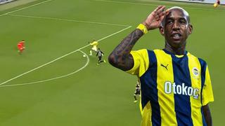 Talisca, Fenerbahçe formasıyla siftahı yaptı! Kaleciyle karşı karşıya kaldı! Raket gibi sol ayağı var...