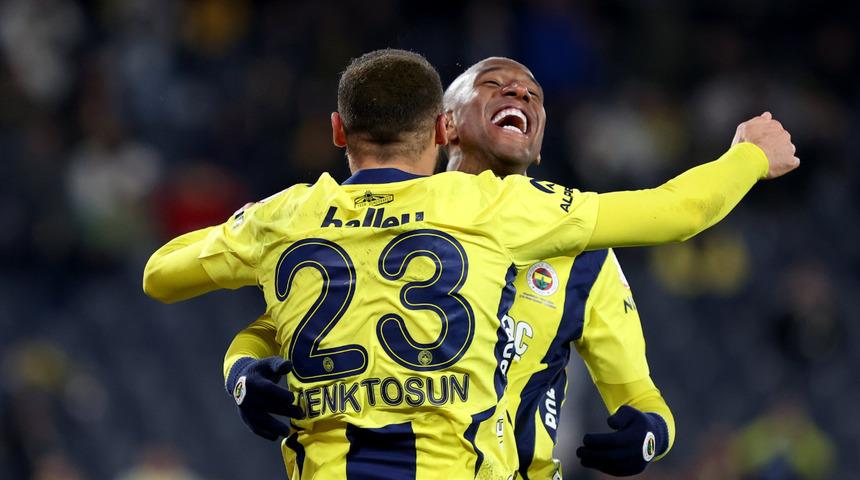Fenerbahçe, Ziraat Türkiye Kupası'nda farka koştu! Talisca ve Cenk Tosun uzun zaman sonra aynı maçta gol attı