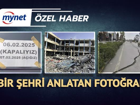 Bir şehri anlatan fotoğraf! 6 Şubat'ın acı hatıraları bir kez daha akıllara geldi: 'Bizim için 5 Şubat-7 Şubat var! O günü hatırlamak istemiyoruz