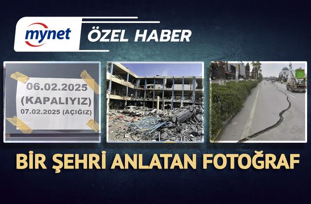 Bir şehri anlatan fotoğraf! 6 Şubat'ın acı hatıraları bir kez daha akıllara geldi: 'Bizim için 5 Şubat-7 Şubat var! O günü hatırlamak istemiyoruz