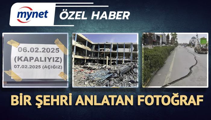 Bir şehri anlatan fotoğraf! 6 Şubat'ın acı hatıraları bir kez daha akıllara geldi: 'Bizim için 5 Şubat-7 Şubat var! O günü hatırlamak istemiyoruz