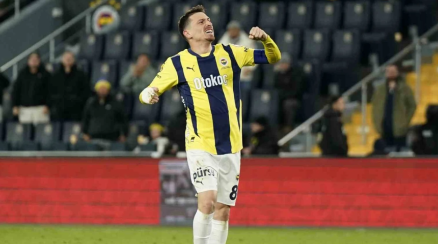 Mert Hakan Yandaş, bu sezon ilk gol sevincini yaşadı