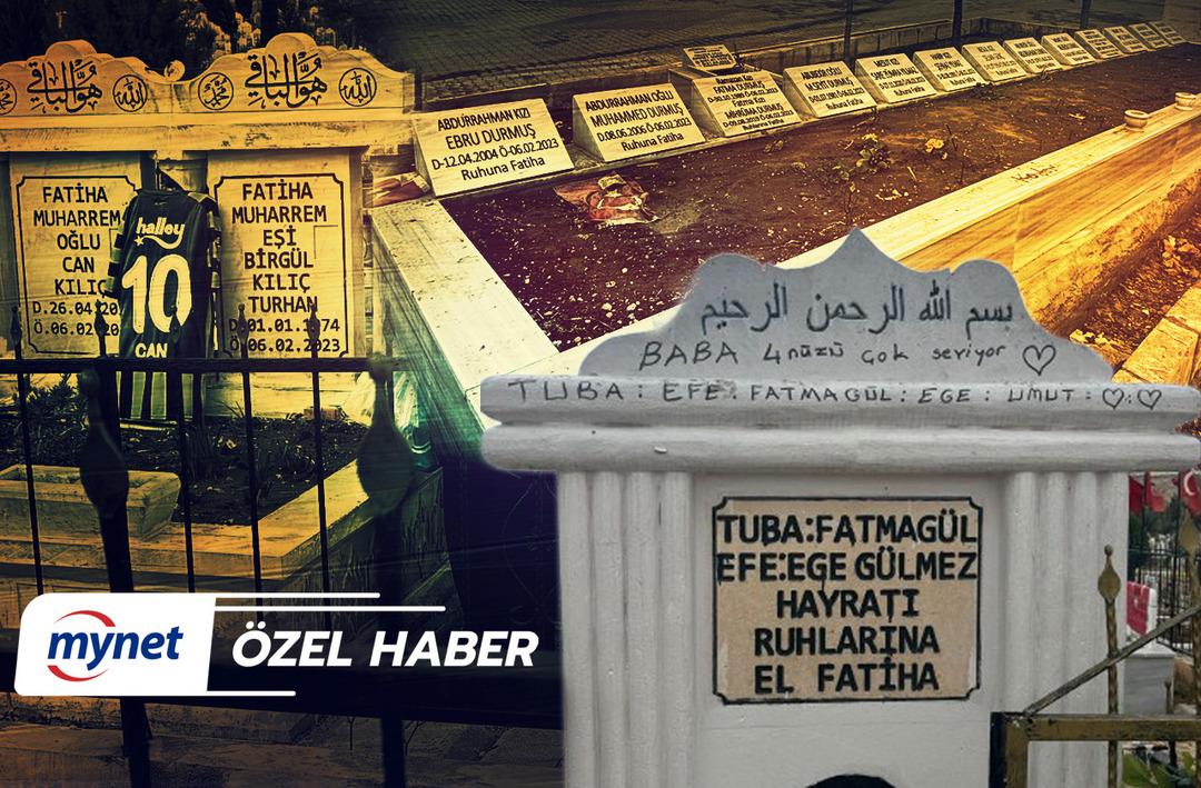 6 Şubat'ın fotoğrafı... Her k&ouml;şede tarifi olmayan ayrı bir acı! Mezarlıklarda ağıtlar durmuyor: &ldquo;Babanız d&ouml;rd&uuml;n&uuml;z&uuml; &ccedil;ok seviyor&rdquo;