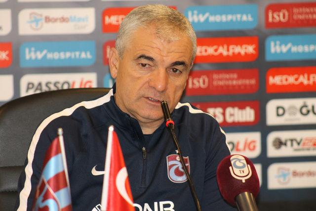Trabzonspor Teknik Direktörü Çalımbay: 