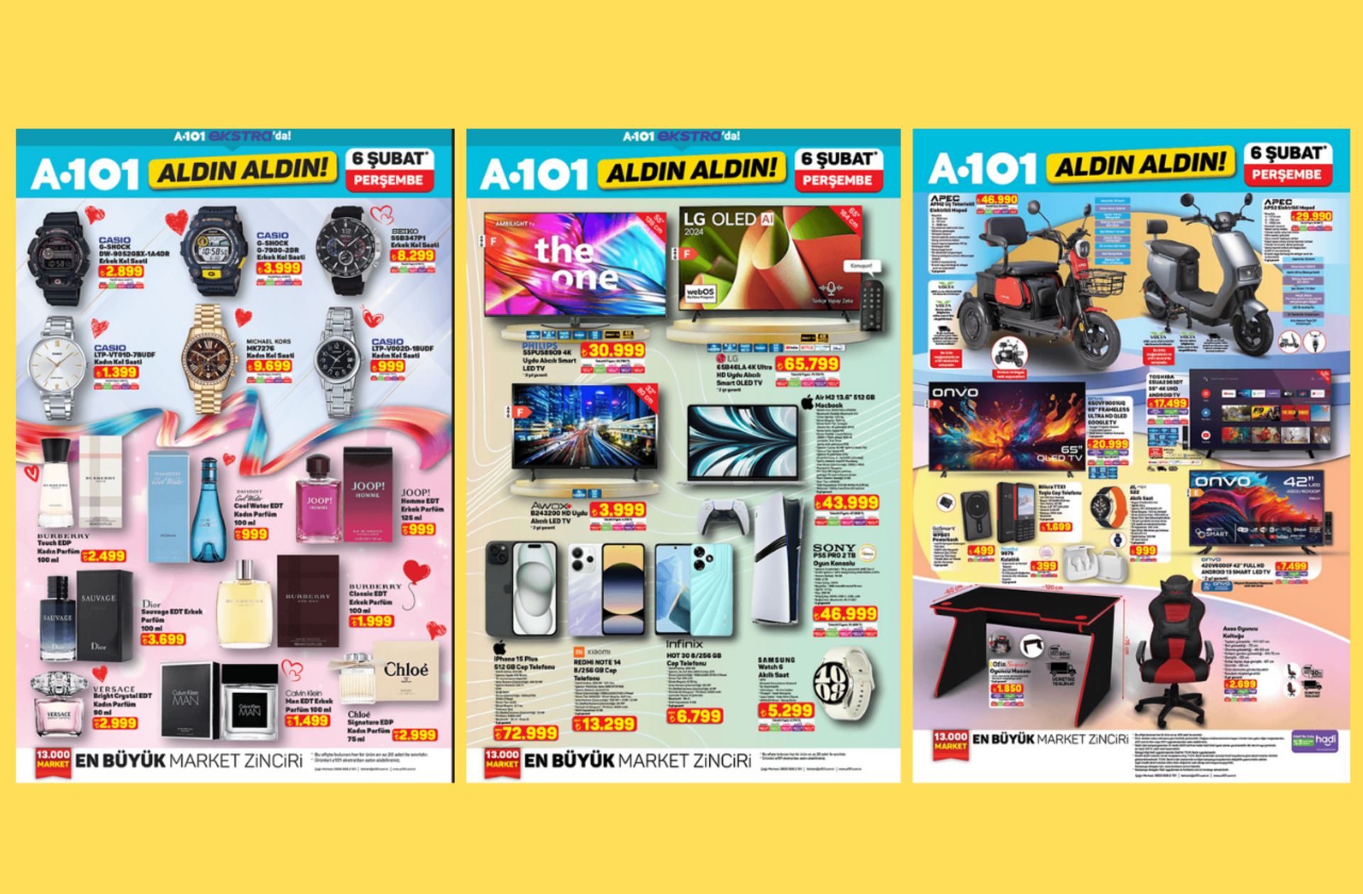 A101'e Sony Playstation 5 Oyun Konsolu geliyor! İşte 6 Şubat 2025 A101 Aldın Aldın Kataloğu