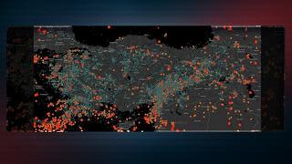 AFAD paylaştı... Deprem gerçeğinin kanıtı olan harita: Sallanmayan yer neredeyse yok!