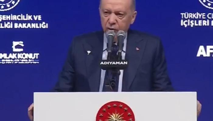 Cumhurbaşkanı Erdoğan duyurdu: '453 bin konutu tamamlayacağız'