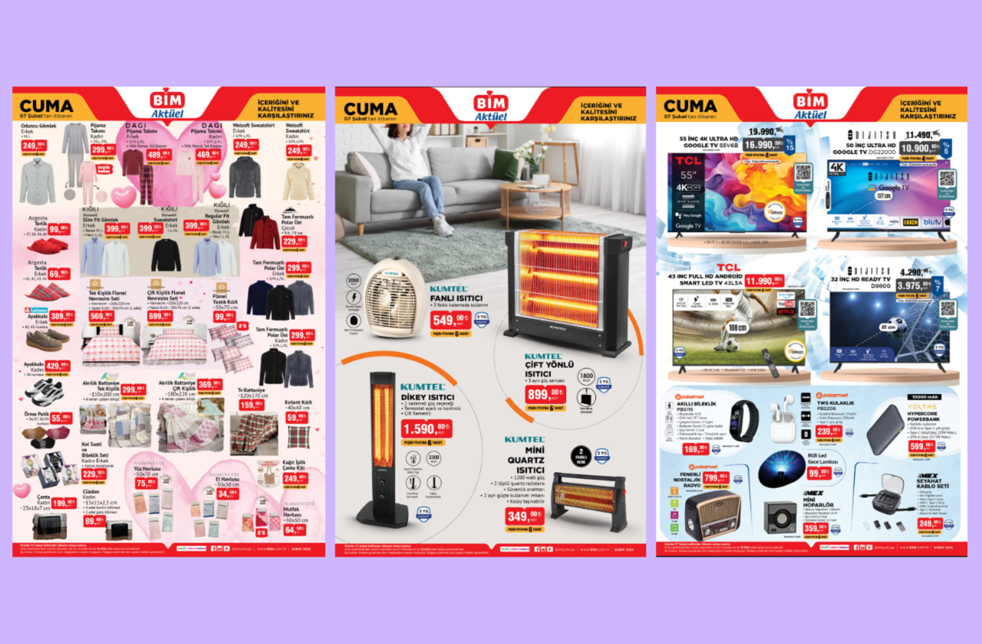 BİM'e Kiğılı gömlekler ve North Pacific polarlar geliyor! 7 Şubat 2025 BİM Aktüel Kataloğu burada