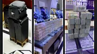 ‘HAWALA’ çetesi çökertildi! Çuval çuval kara para böyle aklandı! Şoke eden görüntüler…