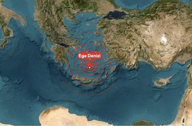 Ege Denizi beşik gibi! Depremler devam ediyor