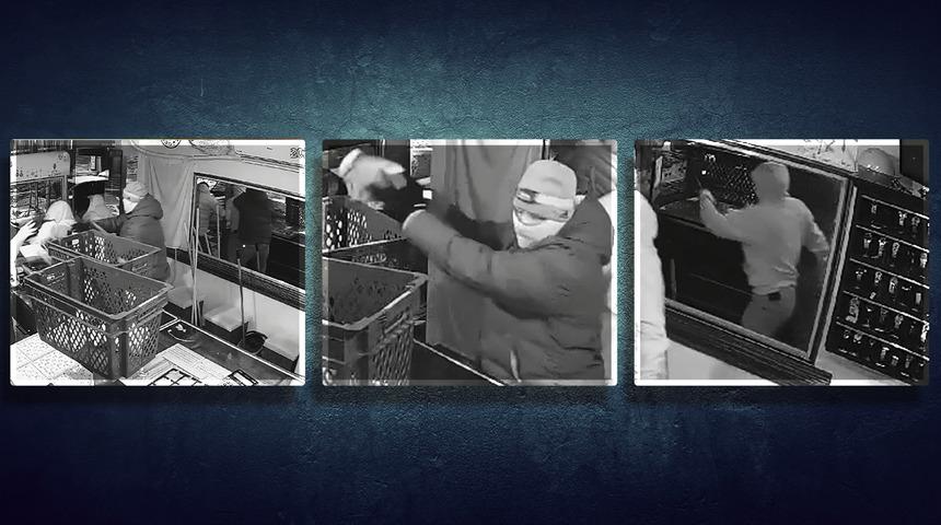 Böyle soygun görülmedi: Plastik kasalarla kuyumcu soymuşlar!