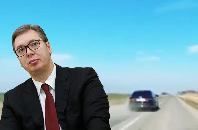 Sırbistan Cumhurbaşkanı Aleksandar Vucic ölümden döndü! Aracının lastiği yerinden çıktı