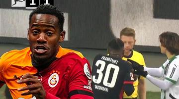 Batshuayi, Frankfurt kariyerine olaylı başladı! Maçın hakemi araya girdi ve...