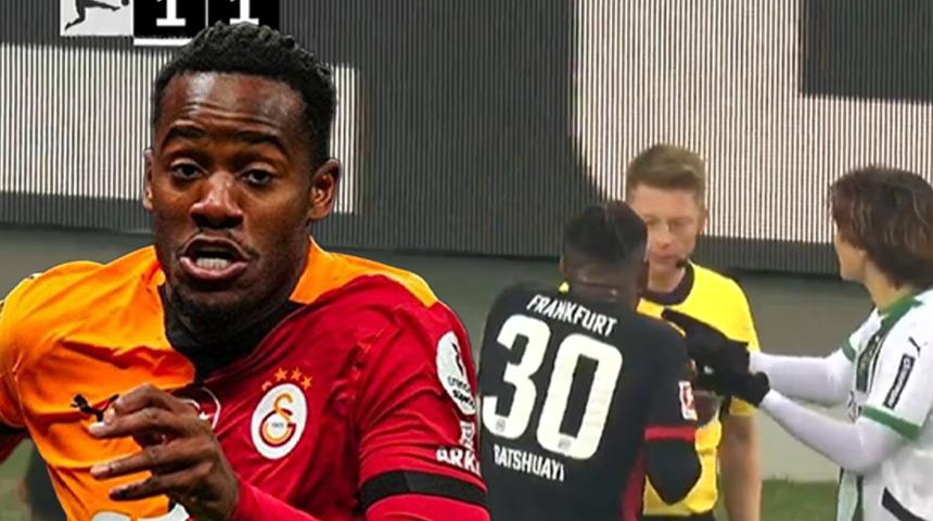 Batshuayi, Frankfurt kariyerine olaylı başladı! Maçın hakemi araya girdi ve...