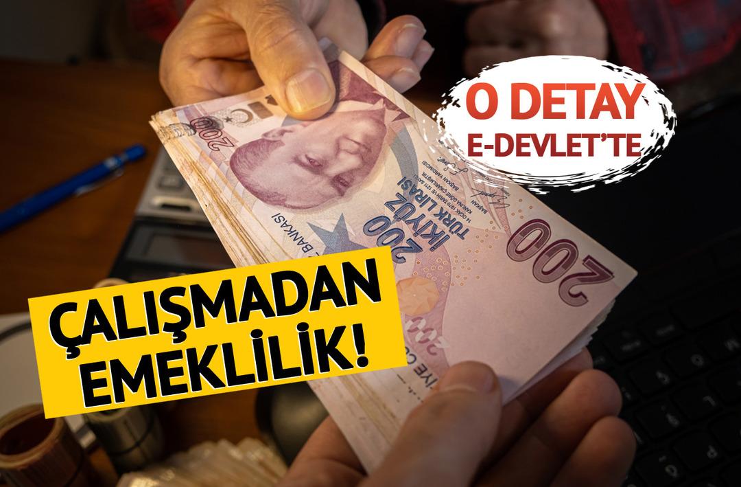 97 bin 500 TL emekli maaşı i&ccedil;in... '&Ccedil;alışmadan da m&uuml;mk&uuml;n' diyerek a&ccedil;ıkladı! &Ouml;deme rakamlarını verdi