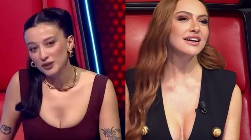 O Ses Türkiye'de Melike Şahin'i kıskandığı iddia edilmişti! Hadise 'O sırada biz' deyip paylaştı! Pozları gündem oldu...