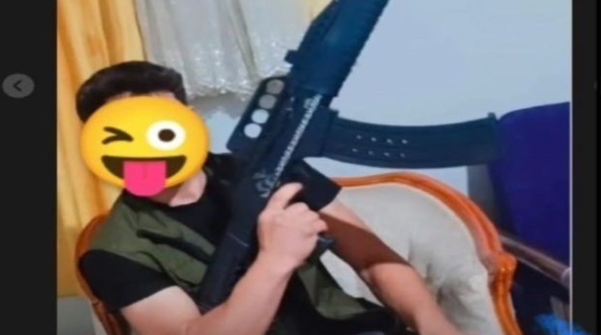 Instagram'da silahla fotoğraf paylaşan şahıs tutuklandı!