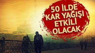 Türkiye beyaza bürünecek, 50 ile kar yağacak... Meteoroloji son hava durumu tahmininde tarih verdi: 12 Şubat Çarşamba gününe dikkat!