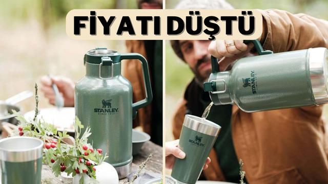 Fiyatı 2 bin 319 TL'ye düştü! Stanley Klasik Vakumlu Termos günün fırsat ürünü oldu