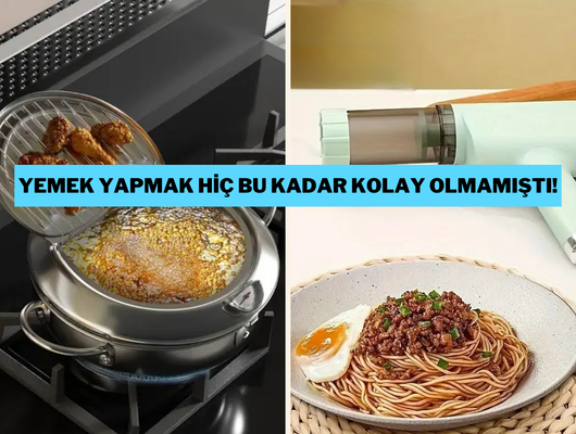 Yemek yapmayı sevenler için TEMU’dan kaçırılmayacak ürünler