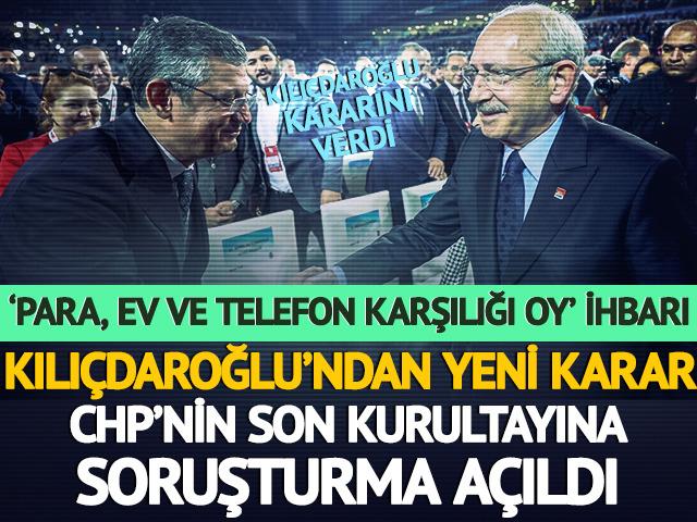 İfadeye çağrılan Kılıçdaroğlu'ndan yeni karar! Para, ev ve telefon karşılığı oy' ihbarı